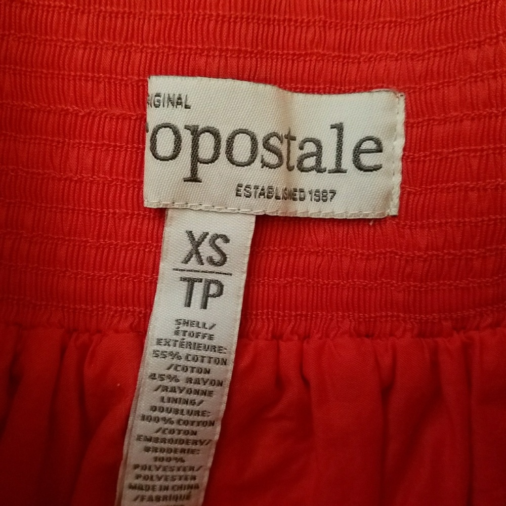 🌸Coral Embroidered Skirt🌸 - Picture 3 of 4